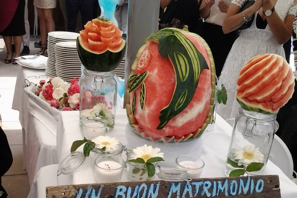 Watermelon table