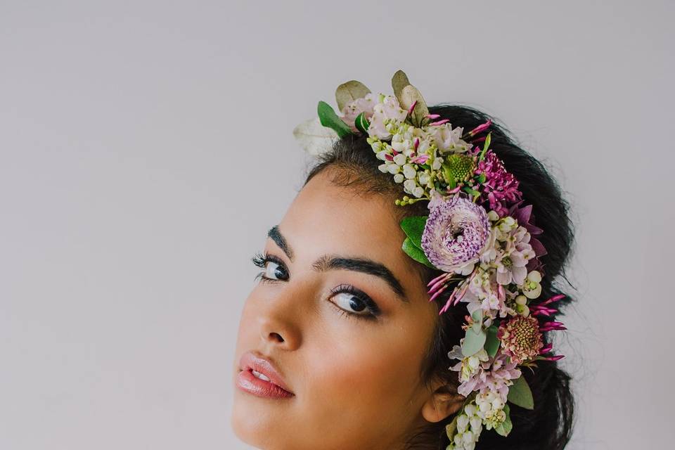 Hair flowers