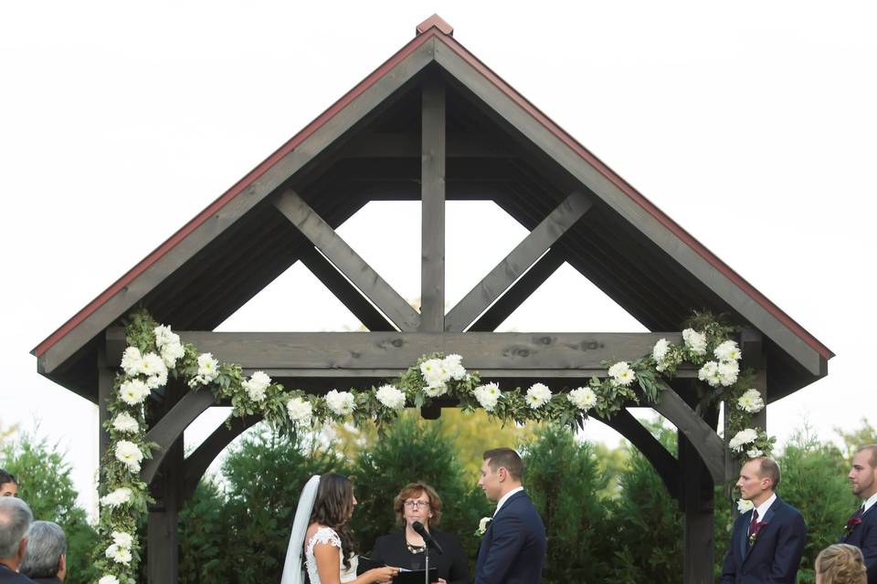 Outdoor wedding