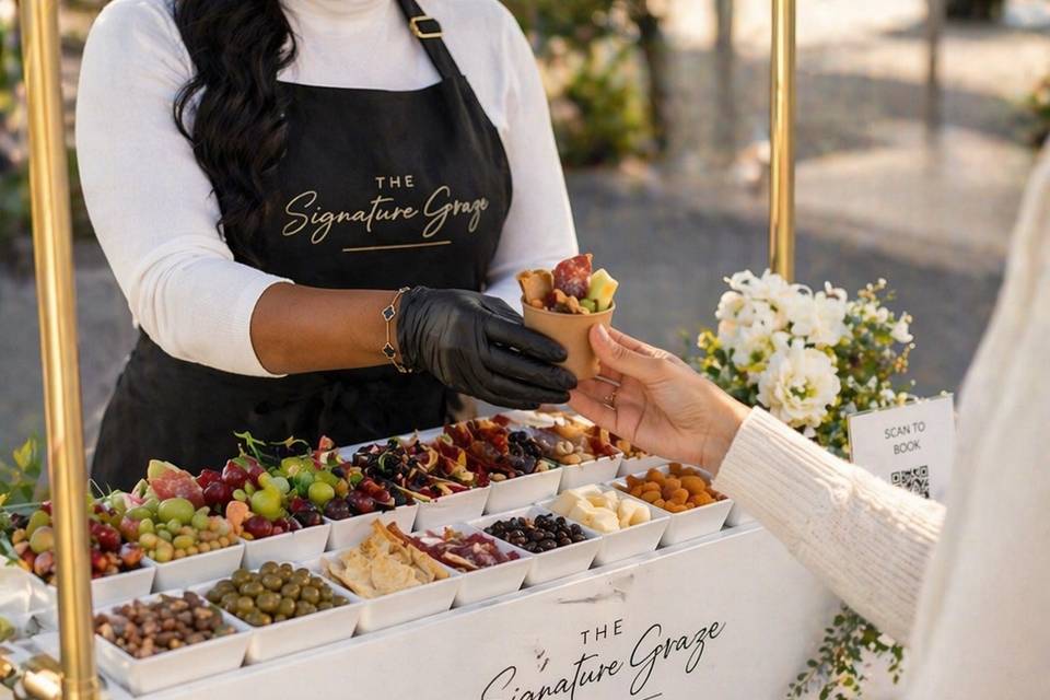 Signature Charcuterie Cart