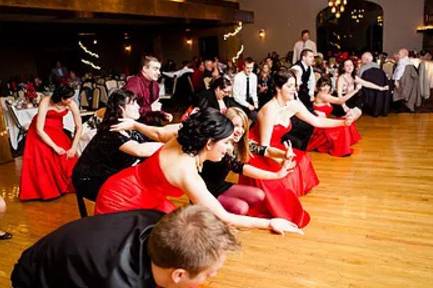 Couple dancing