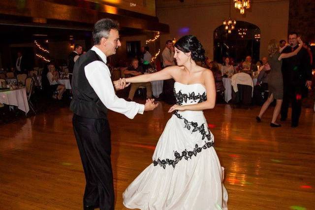 Couple dancing