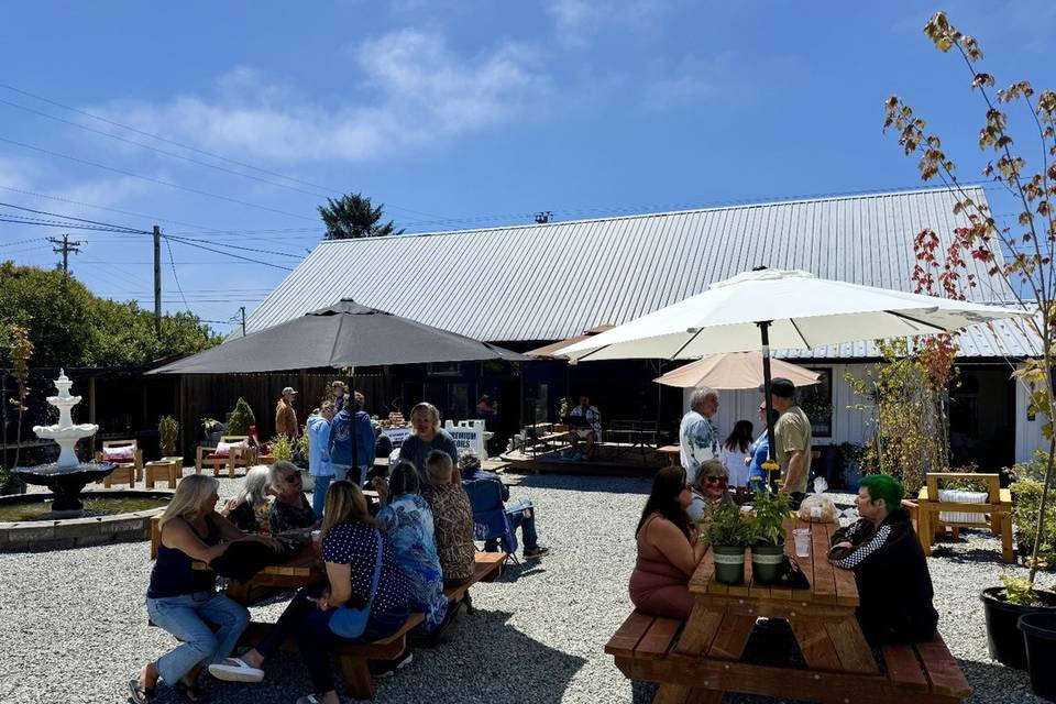 Courtyard near Farm Store