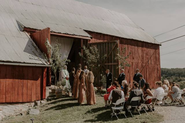 Rustic wedding venue