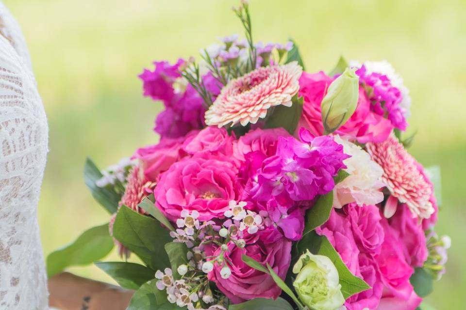 Pink Wedding Bouquet