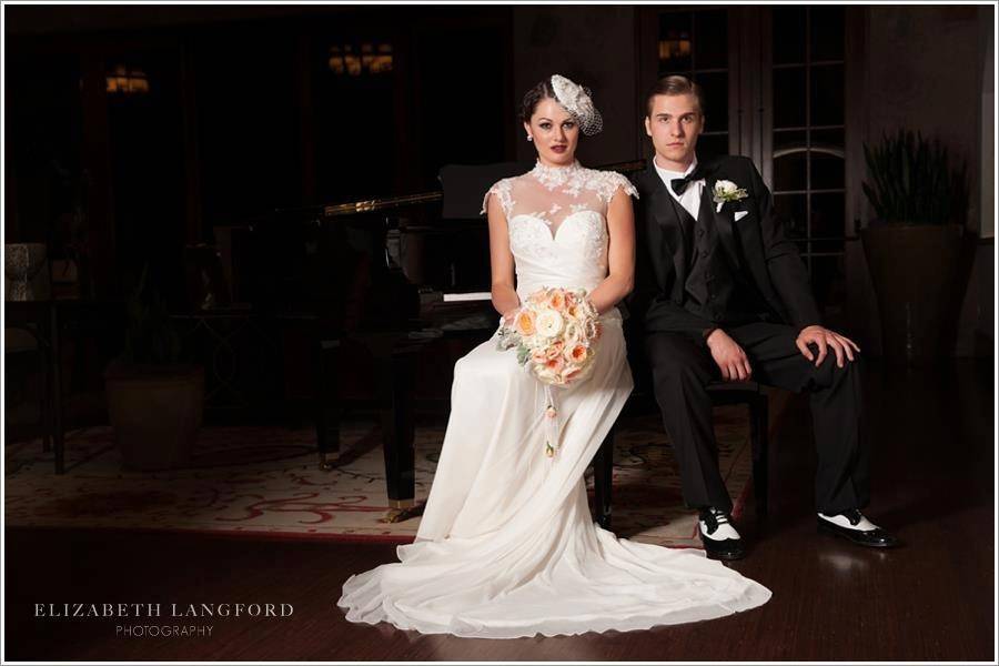 Editorial bridal shoot, Great Gatsby style