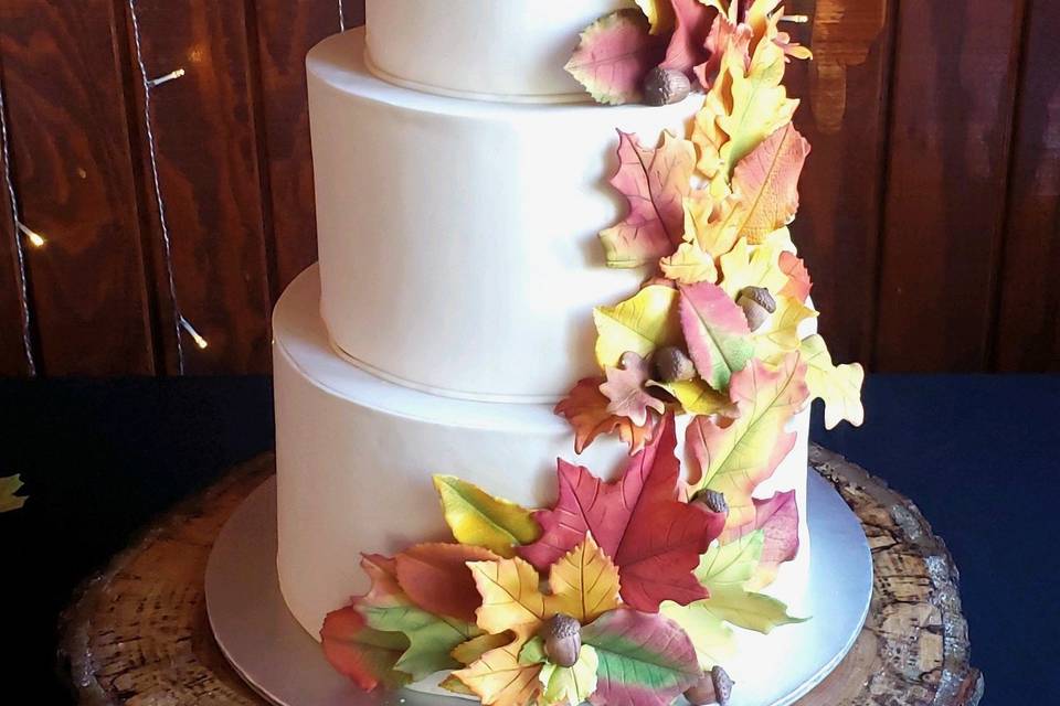 Fall Theme in Fondant