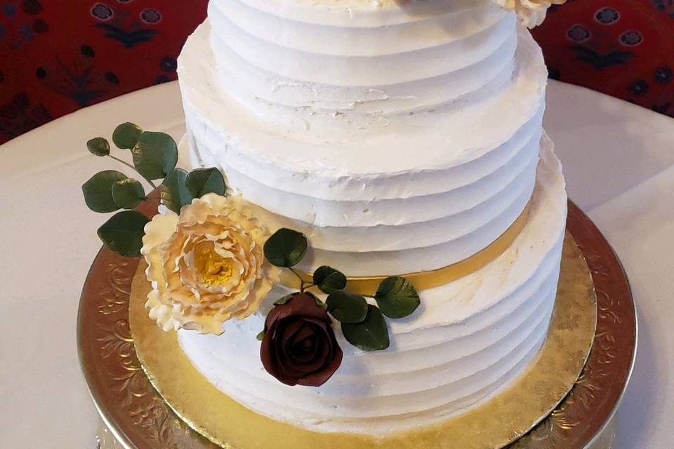 Peonies & Roses buttercream