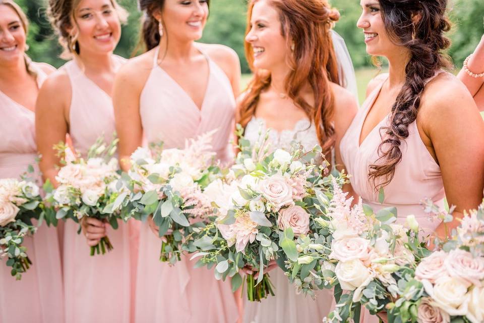 SSE Bridesmaids Bouquets