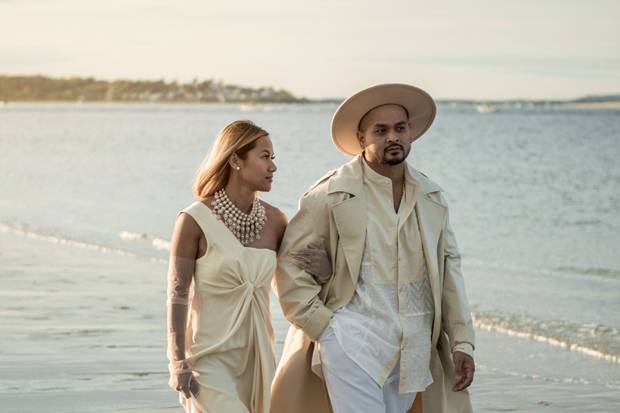 Engagement on the beach