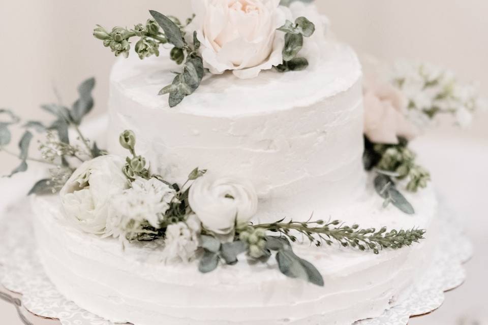 Wedding cake - Amy Cerrato Photography