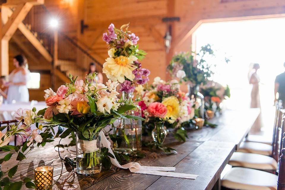 Wedding Party table