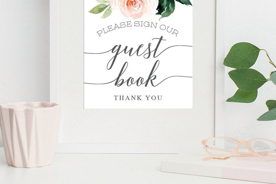 Guest Book Sign