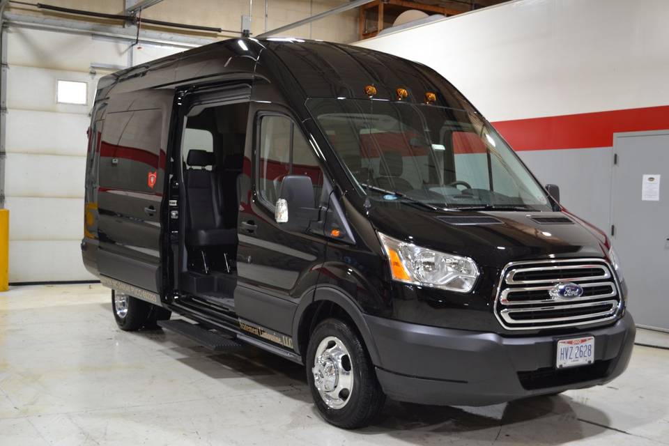 14 passenger luxury shuttle