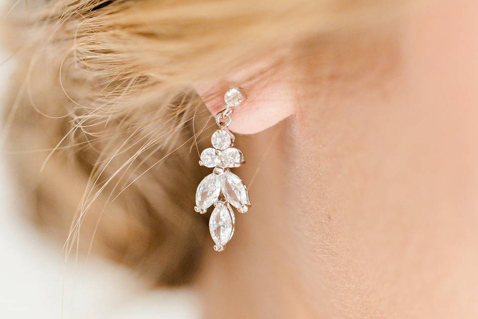 Chelsea bridesmaid earrings