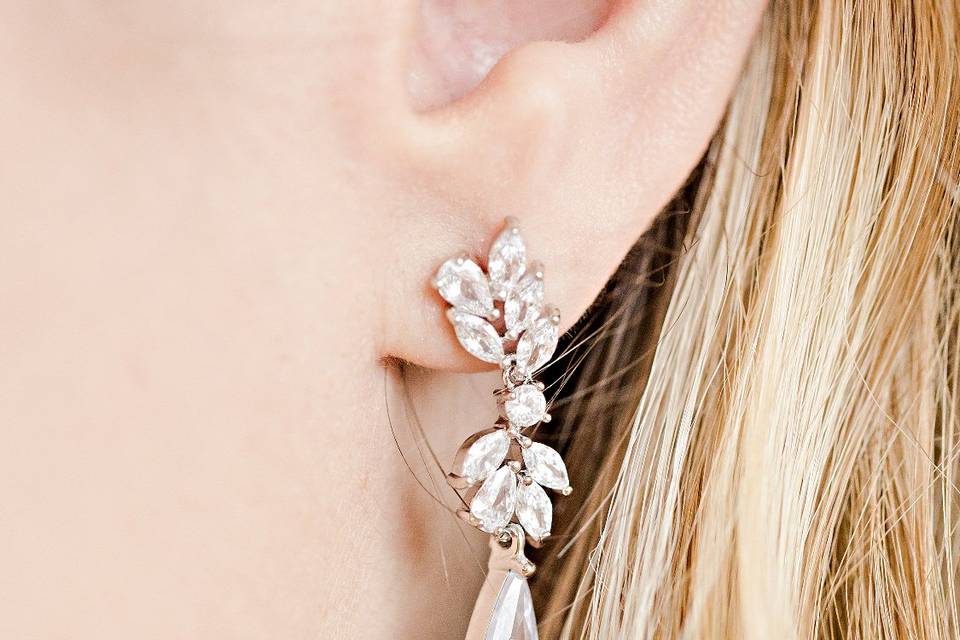 Serena wedding earrings