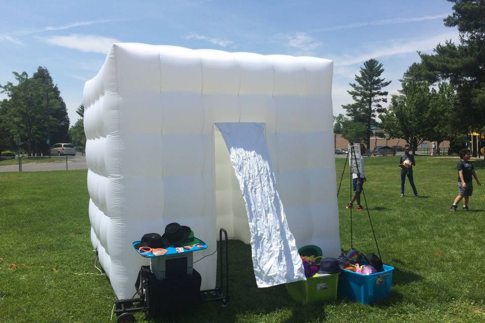 InflatablePhoto Booth Rental In Baltimore, Md  . Hir Bmore photos today