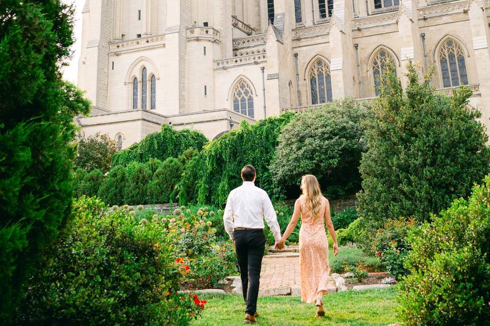 Bishop's Garden Engagement