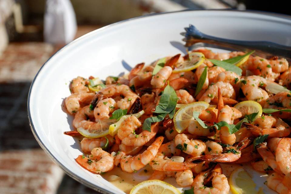 NC Shrimp with Lemon  & Garlic