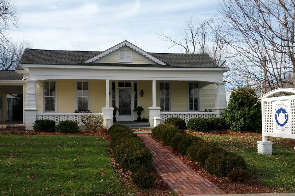 Claudia's Tea Room exterior