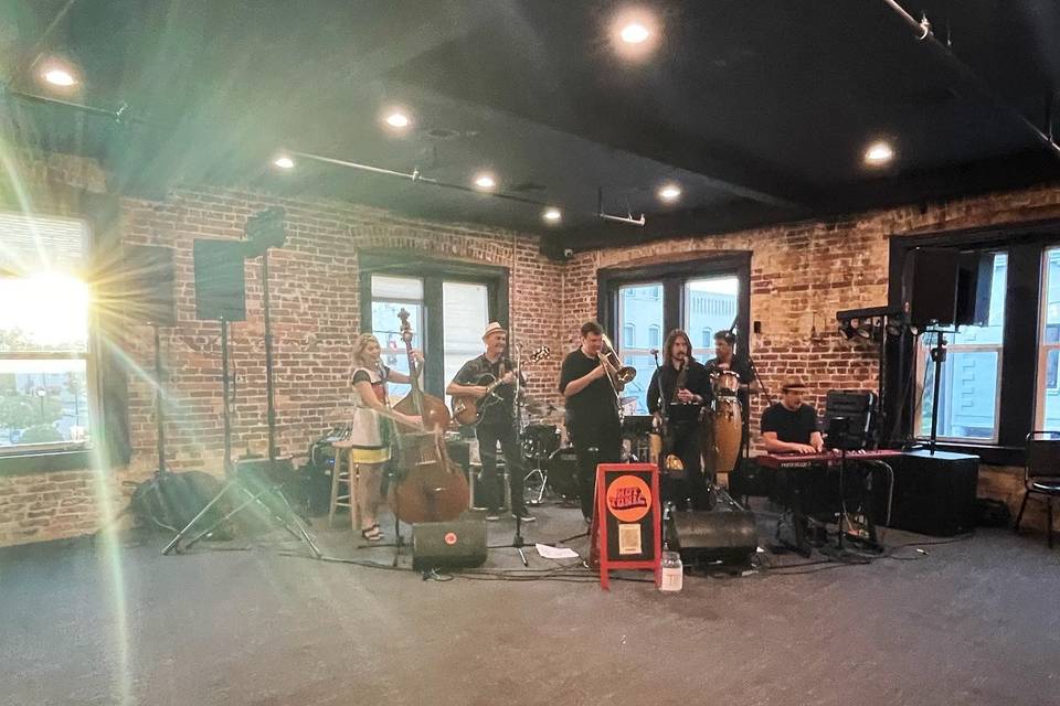 Jazz band at the Loft