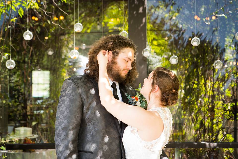 Ole Blue Truck Farm Wedding