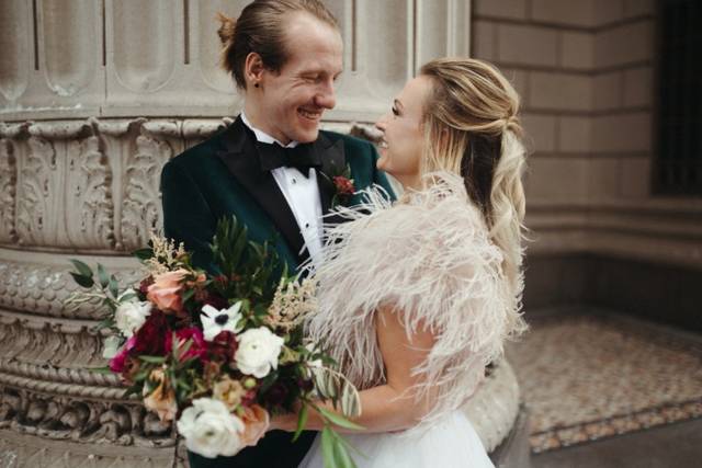 Wedding couple