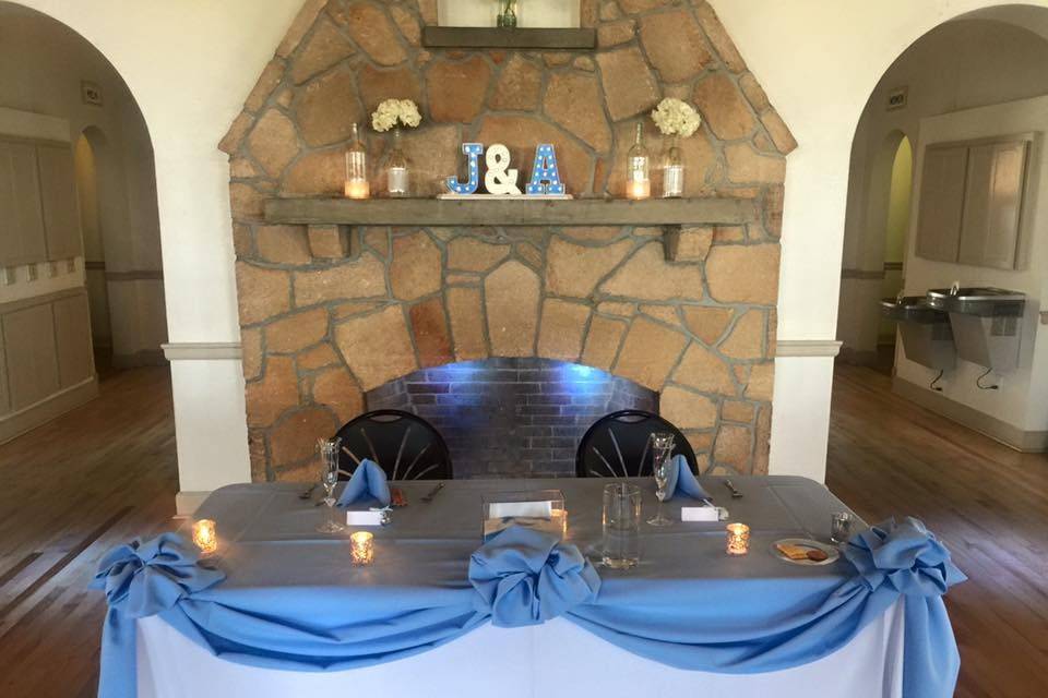 Sweetheart table