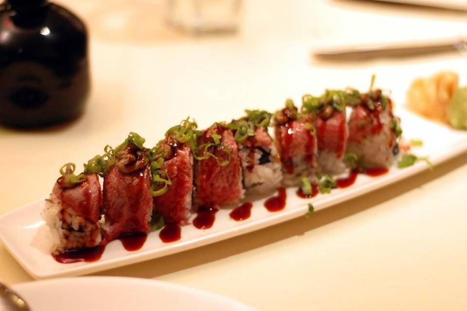 Kobe beef roll