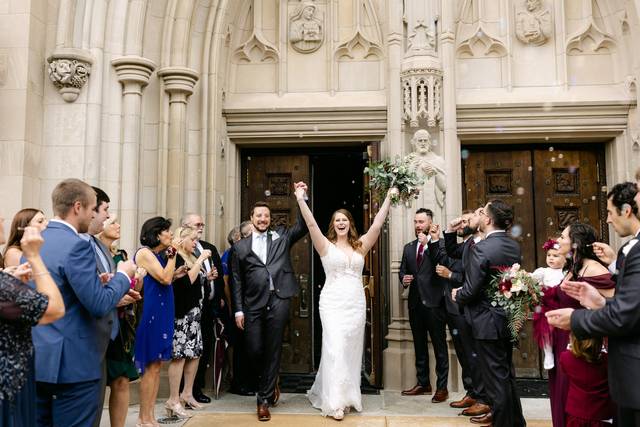 Blessed Sacrement Wedding Exit