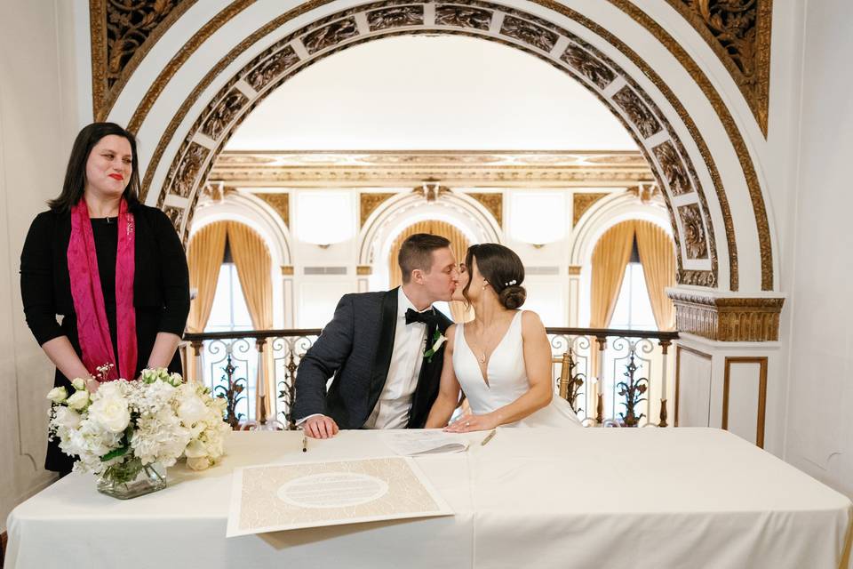 Ketubah Signing