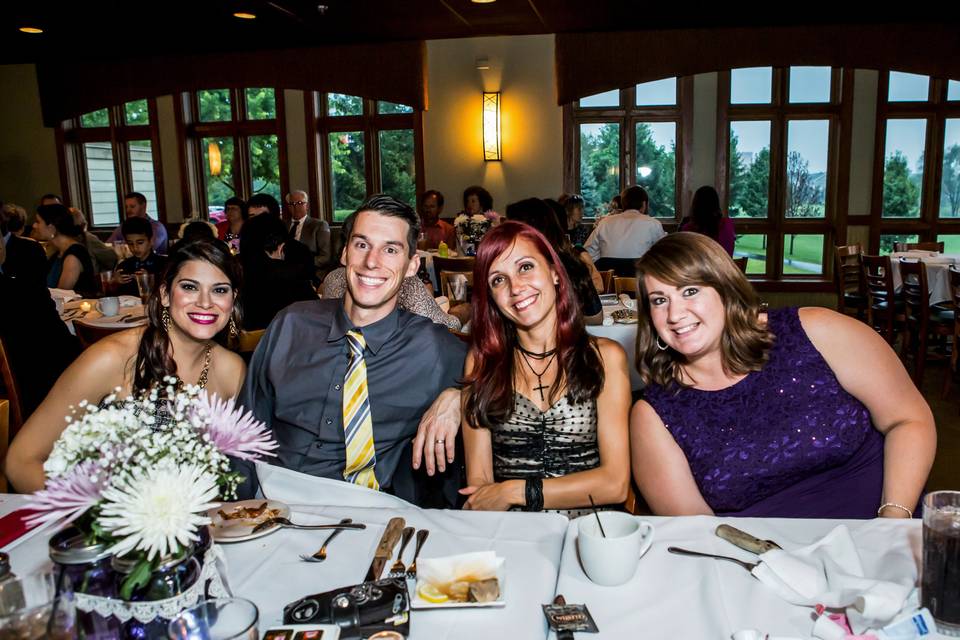 Wedding guests