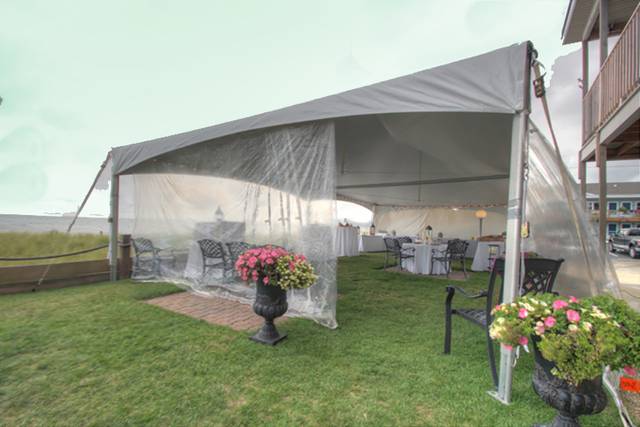 Tent On Our Grass Patio