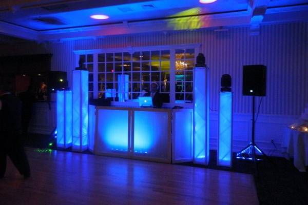 Blue Wedding Reception,MC Productions DJs
