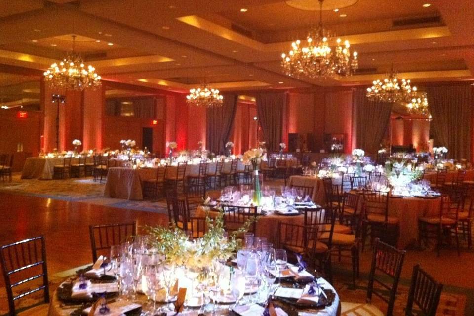 A gorgeous ballroom