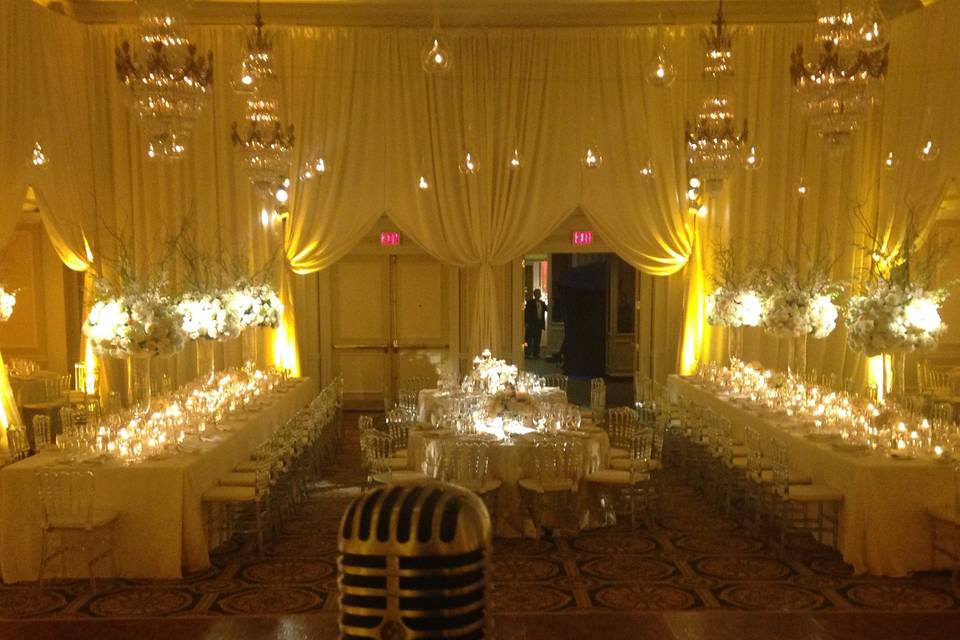 A gorgeous ballroom