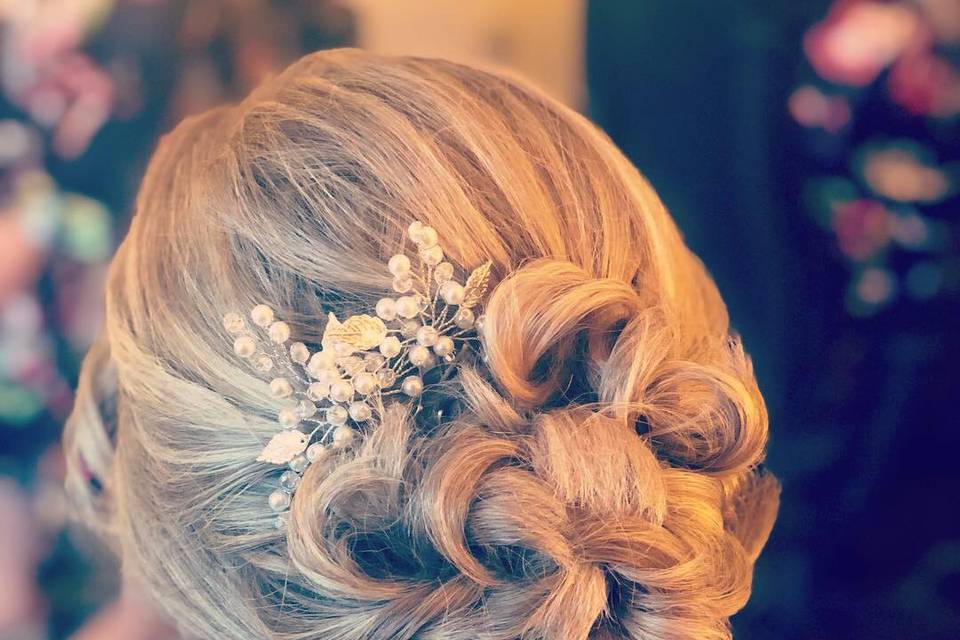 Bridal Updo by Natalie