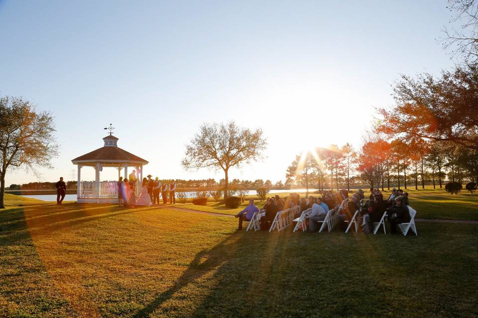 Gazebo wedding