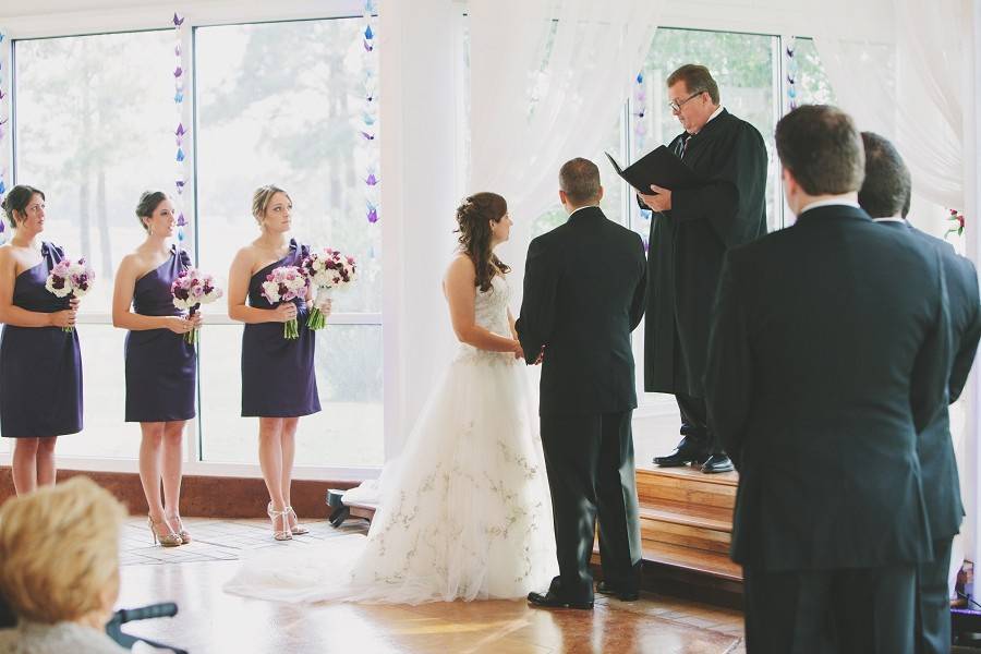 Indoor vows