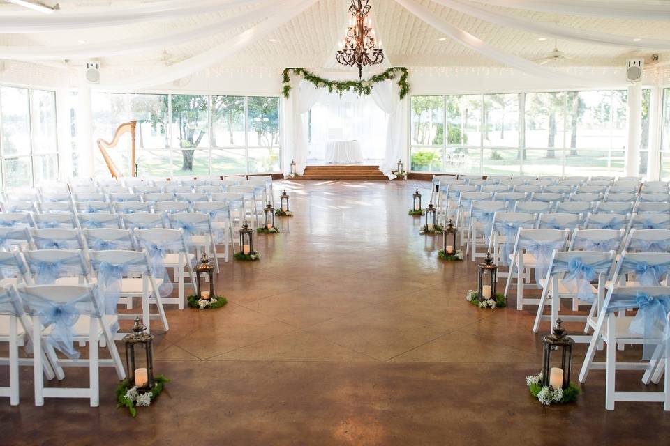 House estate indoor ceremony