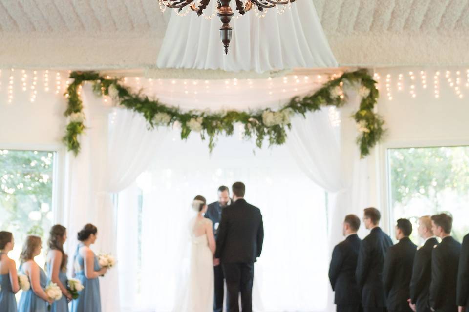 Indoor ceremony