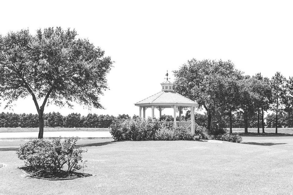 House estate and gazebo