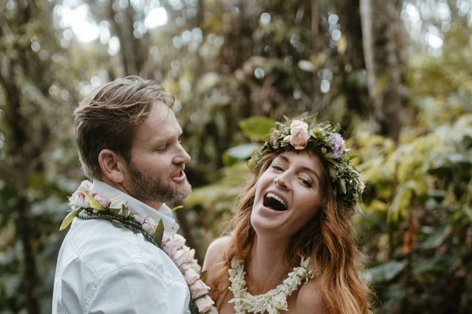 Memorable elopement photograph