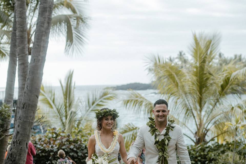 Walking down the aisle