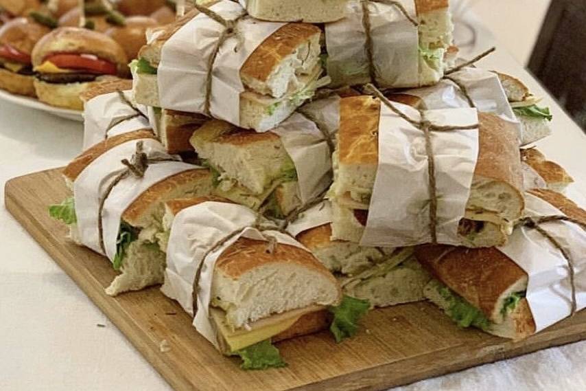 Custom pre-made sandwiches