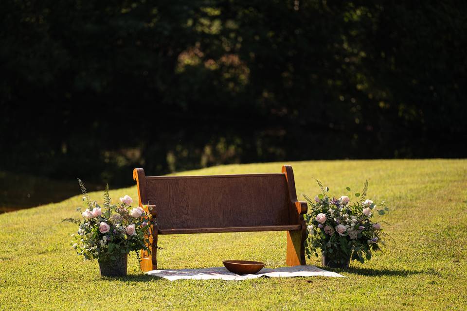 Ceremony bench
