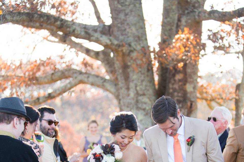 Bride and groom