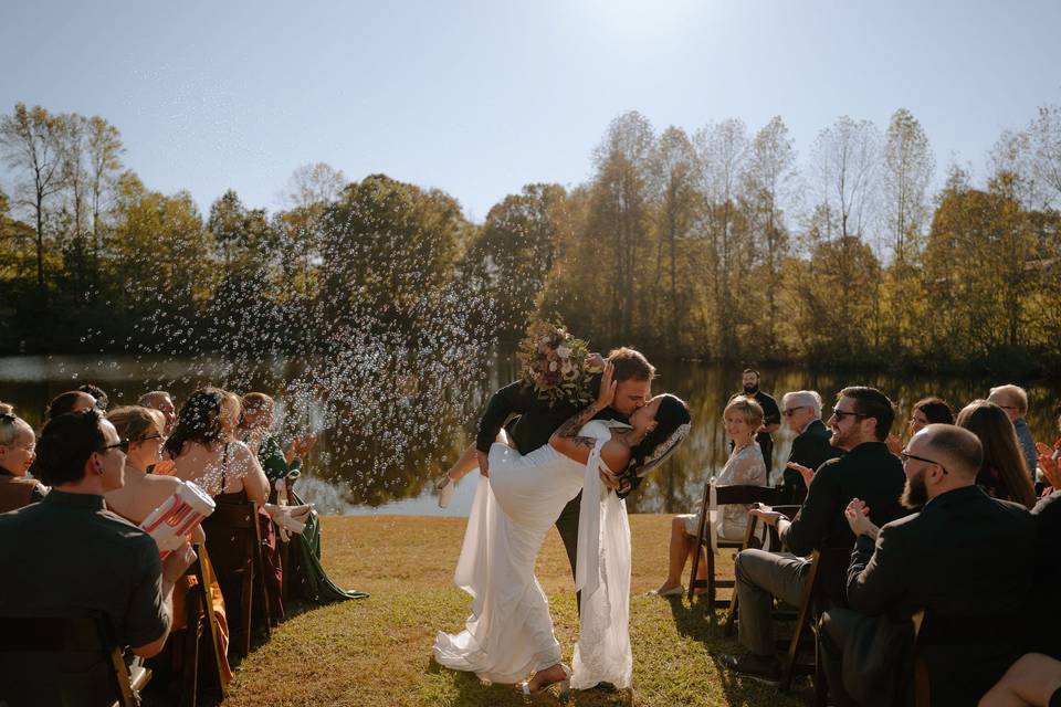 Waterfront ceremony