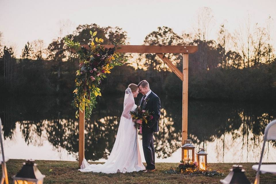 Greenbrier Farms Pond Ceremony