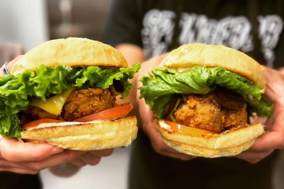 Vegan burgers